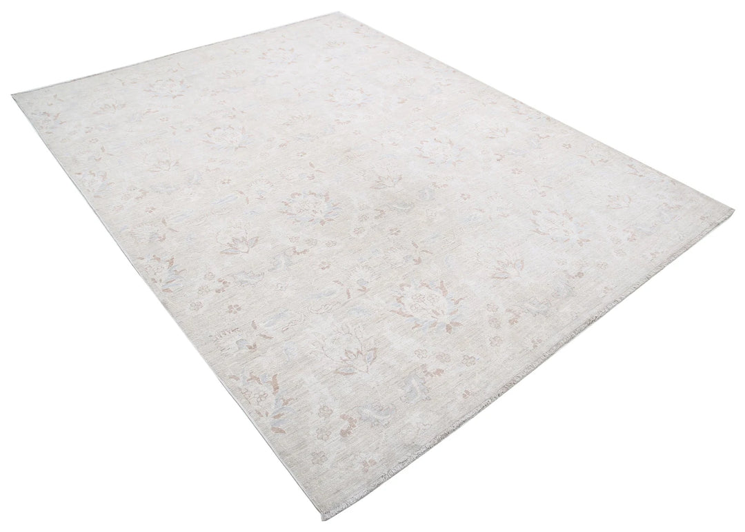 Afghan Oriental Rug 6' 2" x 8' 0" Hand-Knotted | No. AT32472