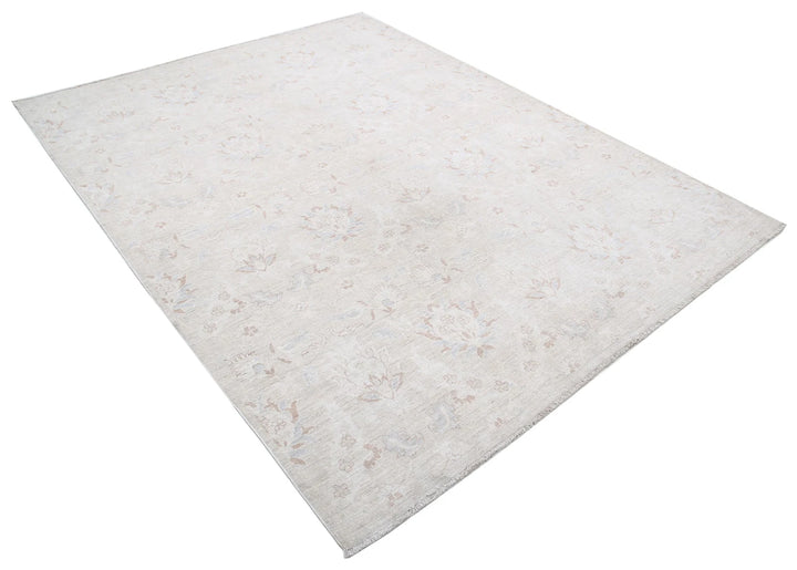 Afghan Oriental Rug 6' 2" x 8' 0" Hand-Knotted | No. AT32472