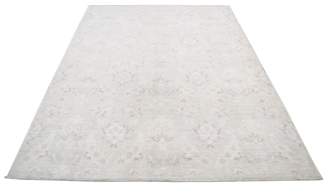 Afghan Oriental Rug 6' 2" x 8' 0" Hand-Knotted | No. AT32472
