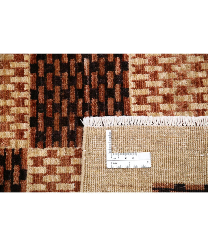 Afghan Oriental Rug 5' 3" x 6' 6" Hand-Knotted | No. AT32496