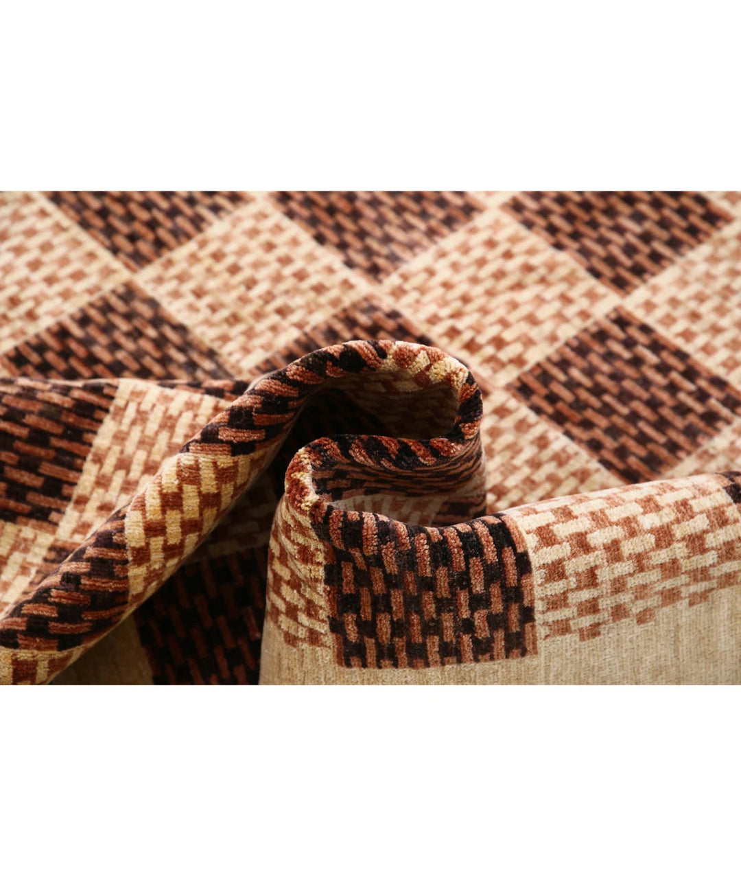 Afghan Oriental Rug 5' 3" x 6' 6" Hand-Knotted | No. AT32496