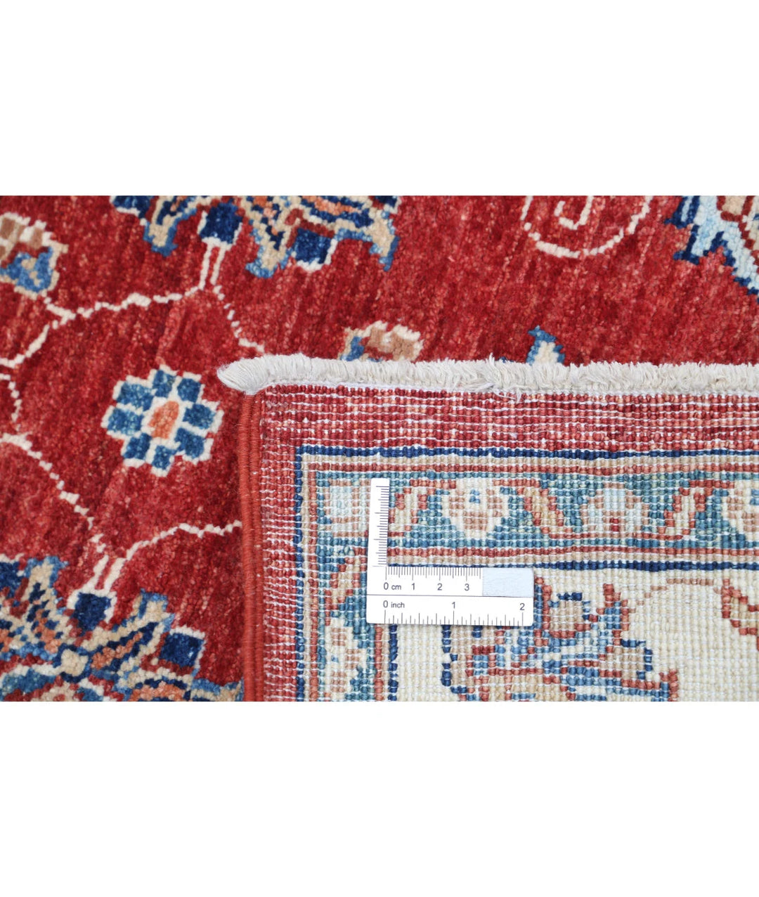 Afghan Ziegler Rug 2' 9" x 4' 2" Hand-Knotted | No. AT32562