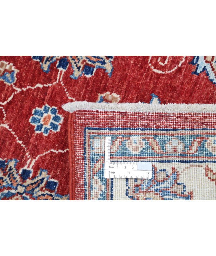Afghan Ziegler Rug 2' 9" x 4' 2" Hand-Knotted | No. AT32562