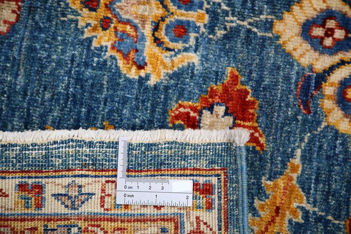 Afghan Ziegler Rug 5' 4" x 7' 9" Hand-Knotted | No. AT32597
