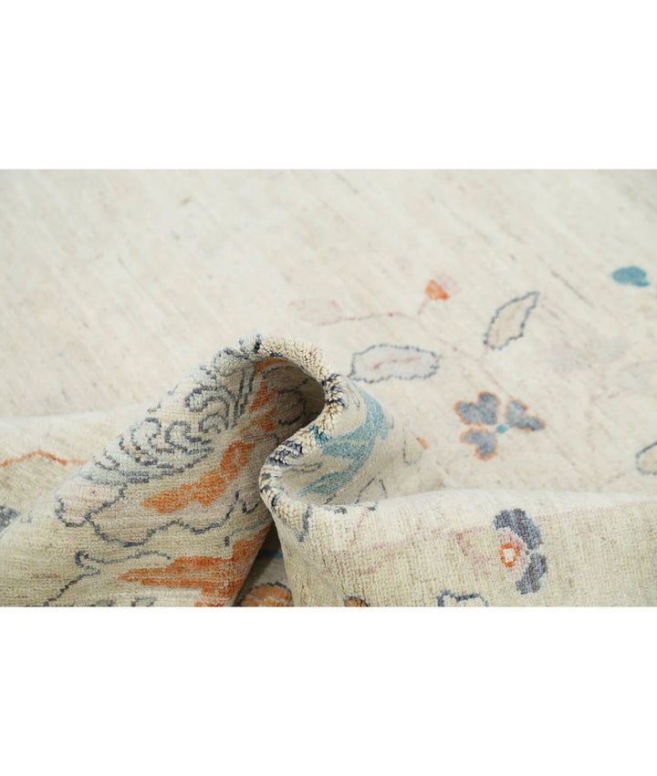 Chinese Oriental Rug 8' 11" x 11' 11" Hand-Knotted | No. AT32747