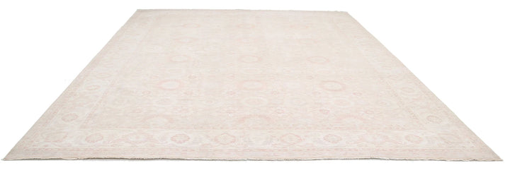 Afghan Serenity Rug 11' 8" x 13' 8" Hand-Knotted | No. AT32759