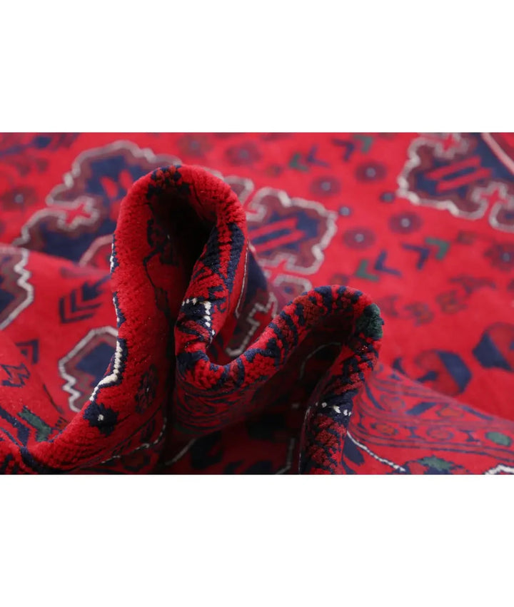 Afghan Khamyab Rug 9' 8" x 15' 6" Hand-Knotted | No. AT32795