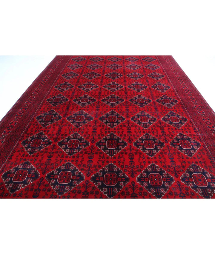 Afghan Khamyab Rug 9' 8" x 15' 6" Hand-Knotted | No. AT32795