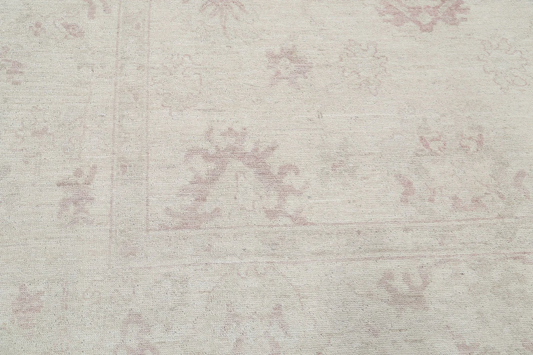 Afghan Oushak Rug 8' 6" x 12' 2" Hand-Knotted | No. AT32952