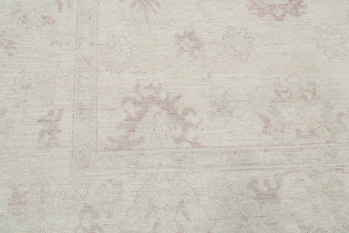 Afghan Oushak Rug 8' 6" x 12' 2" Hand-Knotted | No. AT32952