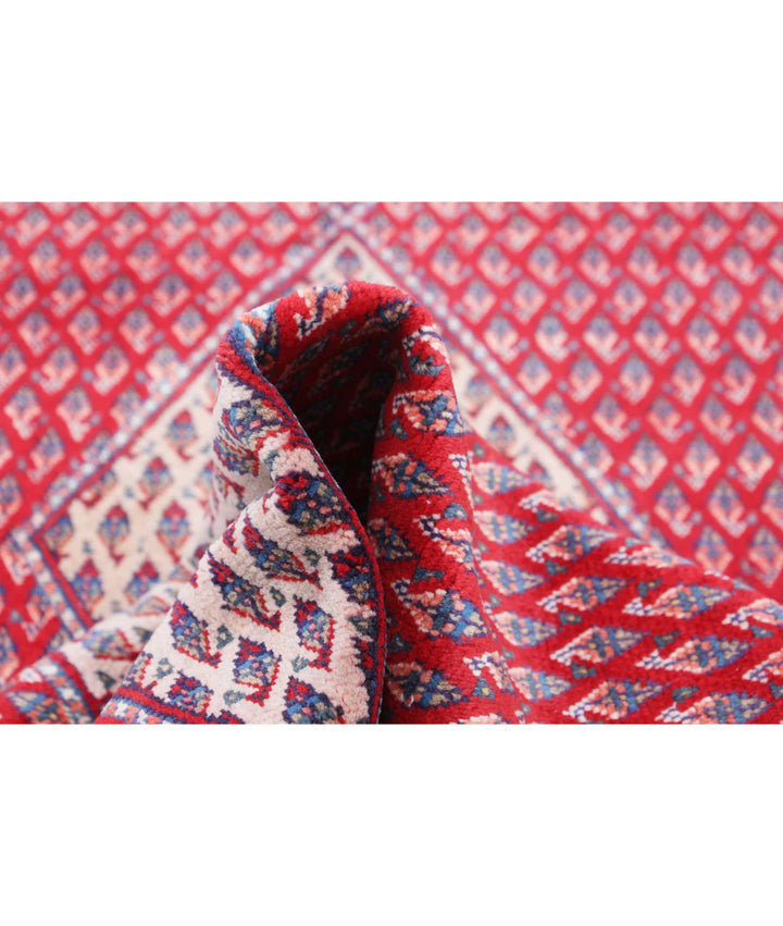 Persian Mir Saraband Runner 4' 4" x 10' 1" Hand-Knotted | No. AT32983
