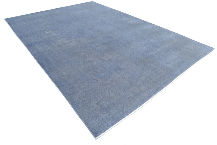 Afghan Overdye Rug 8' 7" x 11' 11" Hand-Knotted | No. AT33217