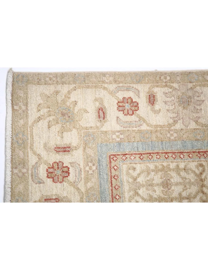 Afghan Bakhtiari Runner Rug 2' 6" x 10' 1" Hand-Knotted | No. AT33272