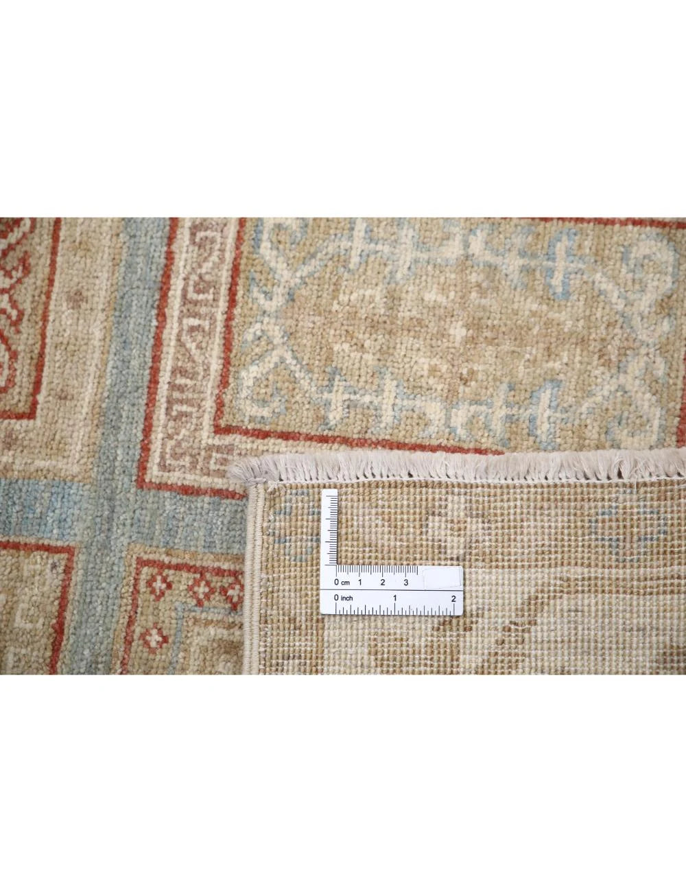Afghan Bakhtiari Runner Rug 2' 6" x 10' 1" Hand-Knotted | No. AT33272