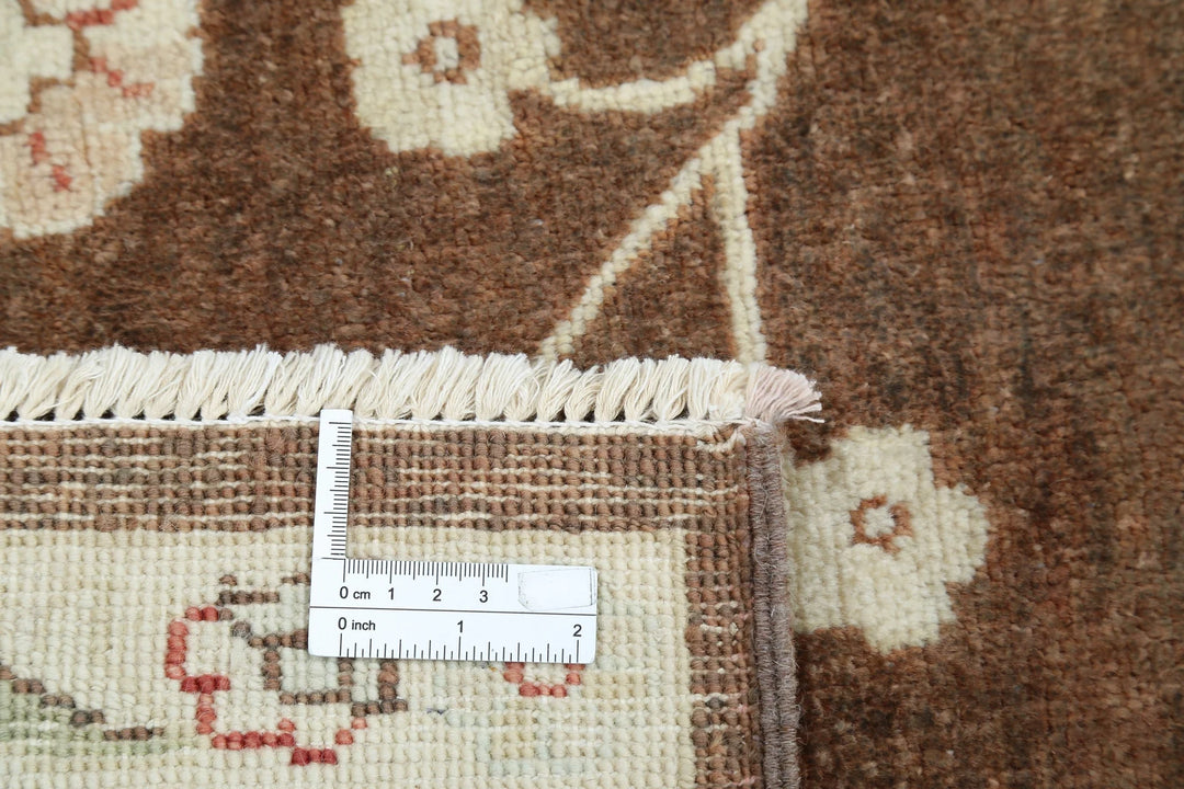 Indian Ziegler Rug 8' 8" x 11' 1" Hand-Knotted | No. AT33543