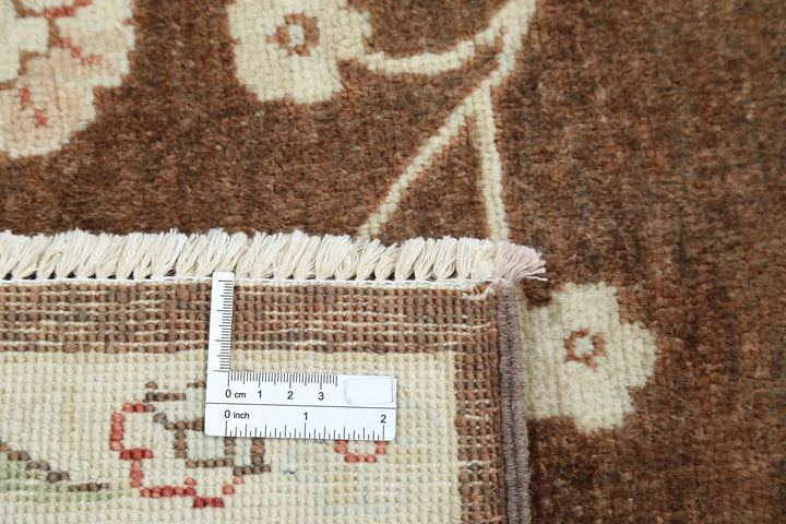 Indian Ziegler Rug 8' 8" x 11' 1" Hand-Knotted | No. AT33543