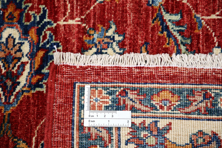 Afghan Ziegler Farhan Rug 5'7" x 7'10" Hand-Knotted | No. AT33678