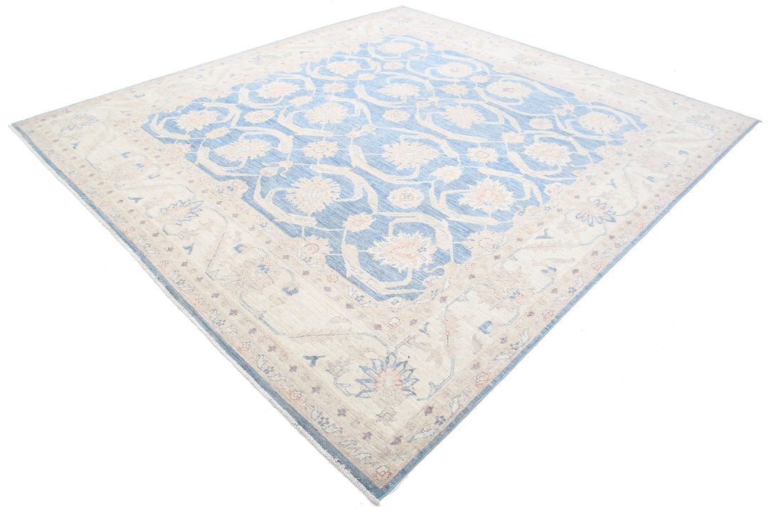 Afghan Serenity Rug 9' 2" x 10' 0" Hand-Knotted | No. AT33813