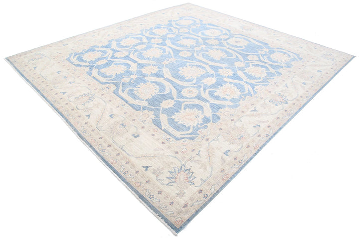 Afghan Serenity Rug 9' 2" x 10' 0" Hand-Knotted | No. AT33813