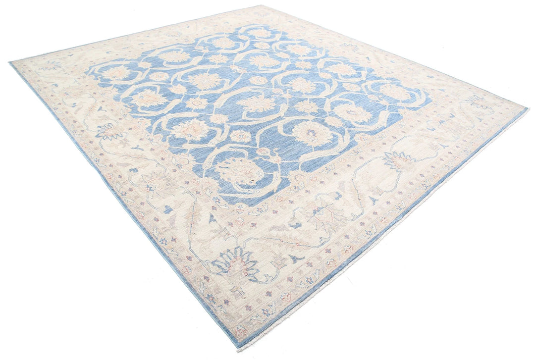 Afghan Serenity Rug 9' 2" x 10' 0" Hand-Knotted | No. AT33813