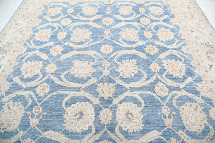 Afghan Serenity Rug 9' 2" x 10' 0" Hand-Knotted | No. AT33813