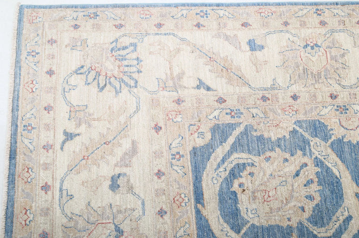 Afghan Serenity Rug 9' 2" x 10' 0" Hand-Knotted | No. AT33813
