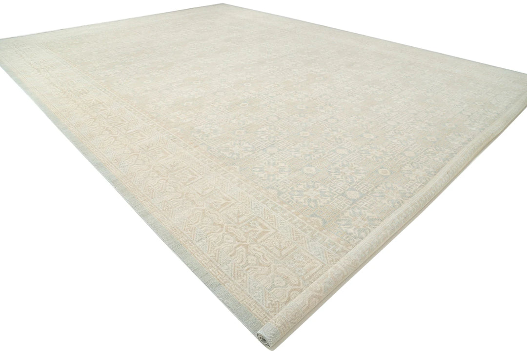 Afghan Khotan Rug 15' 4" x 23' 0" Hand-Knotted | No. AT33834