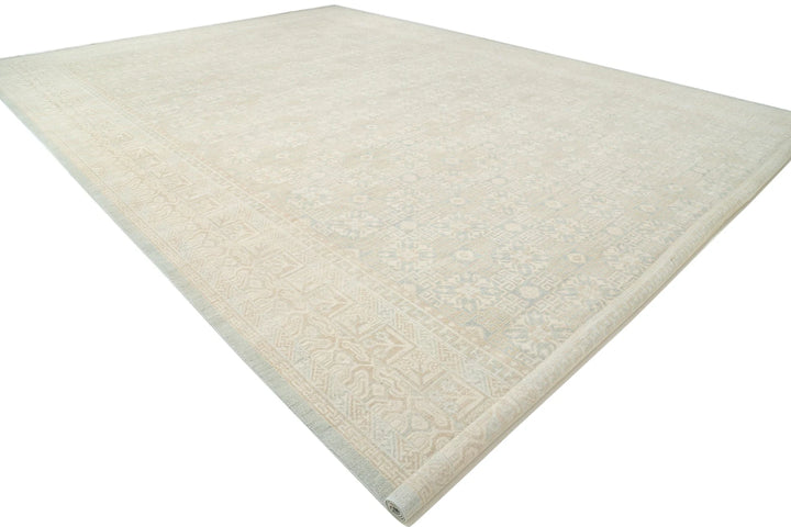 Afghan Khotan Rug 15' 4" x 23' 0" Hand-Knotted | No. AT33834