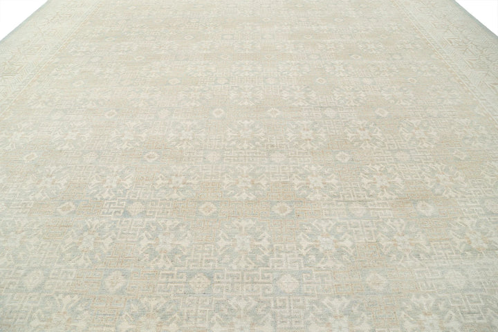 Afghan Khotan Rug 15' 4" x 23' 0" Hand-Knotted | No. AT33834