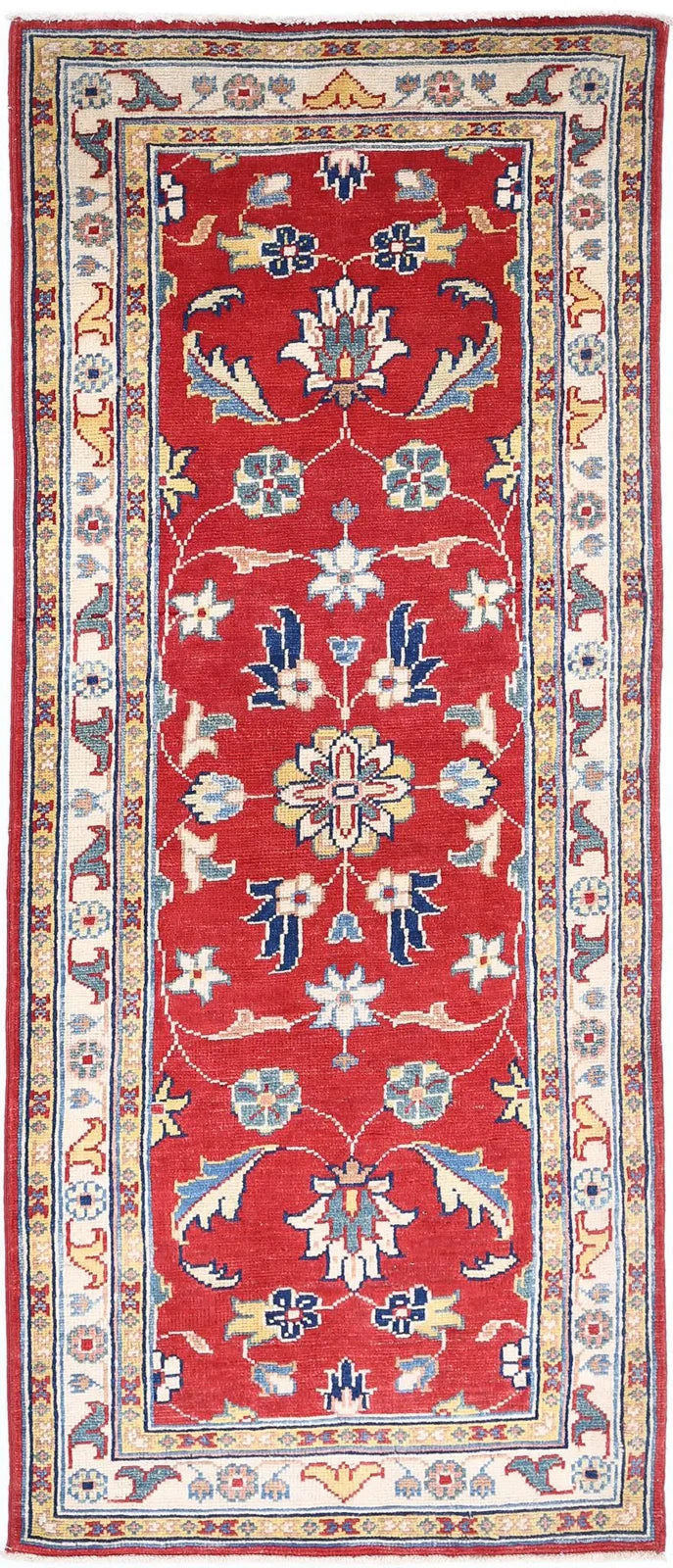Afghan Ziegler Rug 2' 5" x 6' 1" Hand-Knotted | No. AT33931