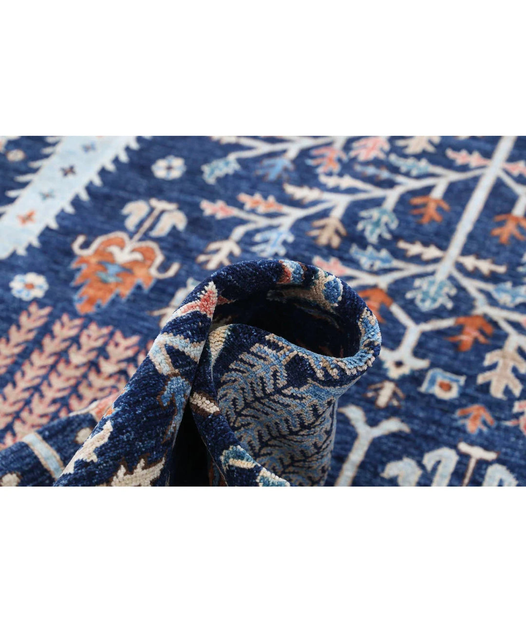 Afghan Bakshaish Runner Rug 6' 2" x 14' 8" Hand-Knotted | No. AT33992