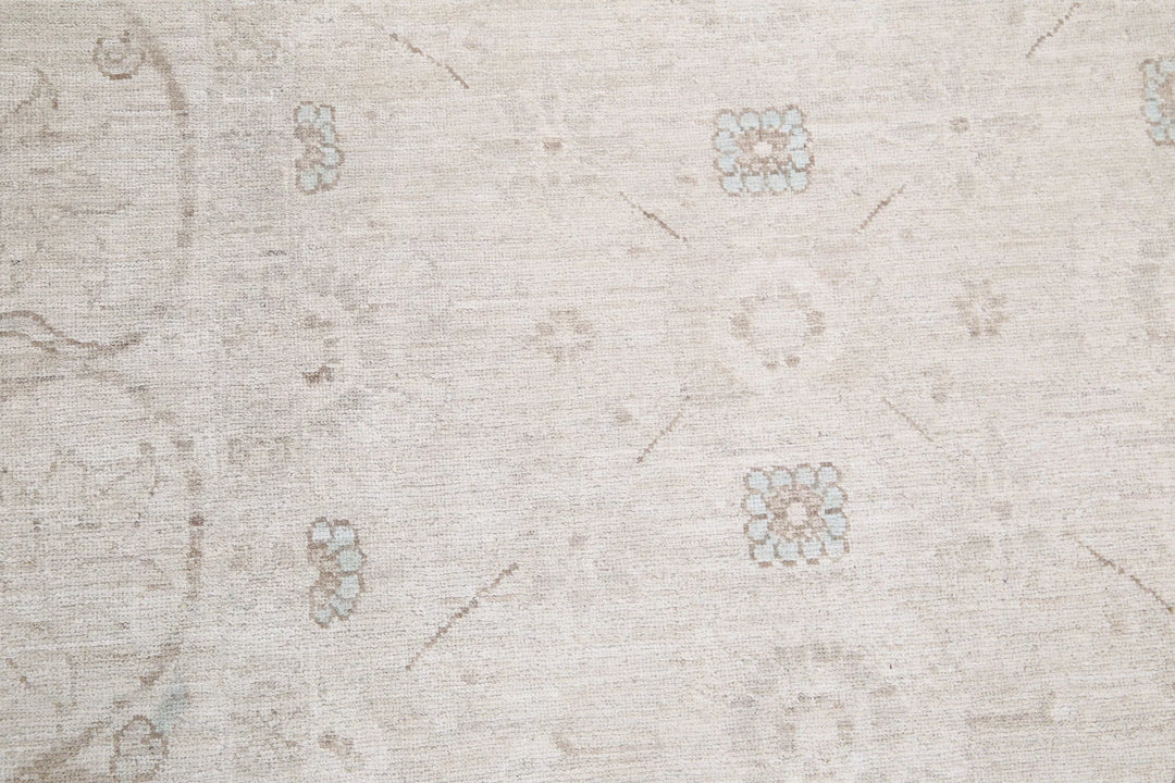 Afghan Serenity Rug 6' 6" x 9' 10" Hand-Knotted | No. AT34115