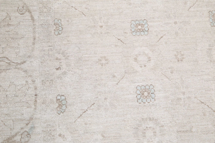 Afghan Serenity Rug 6' 6" x 9' 10" Hand-Knotted | No. AT34115