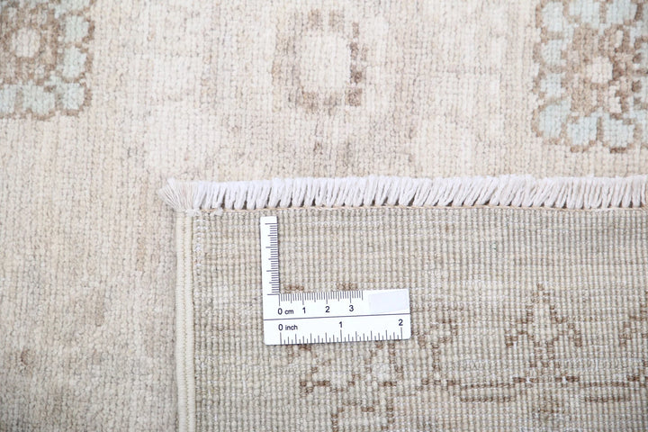 Afghan Serenity Rug 6' 6" x 9' 10" Hand-Knotted | No. AT34115