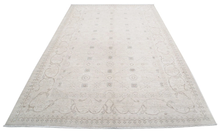 Afghan Serenity Rug 6' 6" x 9' 10" Hand-Knotted | No. AT34115