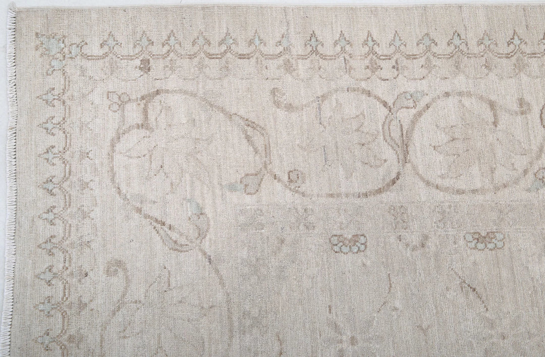 Afghan Serenity Rug 6' 6" x 9' 10" Hand-Knotted | No. AT34115