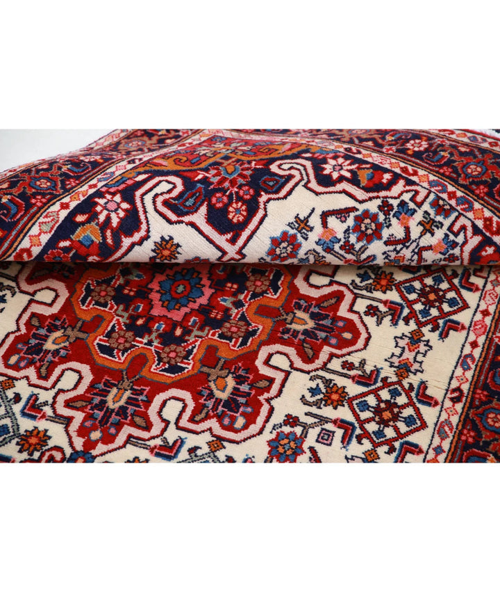Persian Hamadan Rug 3' 3" x 5' 1" Hand-Knotted | No. AT34211