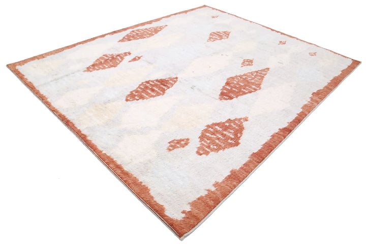 Afghan Tribal Rug 8' 2" x 10' 0" Hand-Knotted | No. AT34290