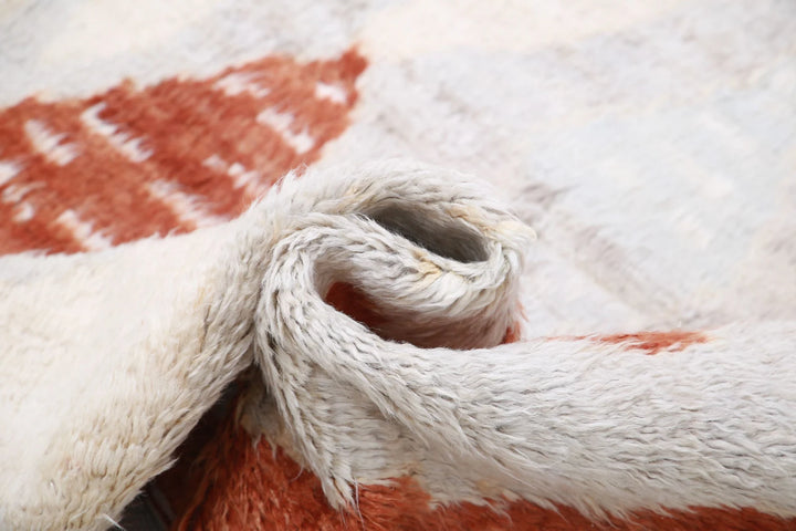 Afghan Tribal Rug 8' 2" x 10' 0" Hand-Knotted | No. AT34290
