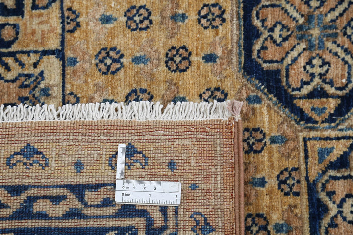 Afghan Mamluk Rug 6' 7" x 9' 3" Hand-Knotted | No. AT34299