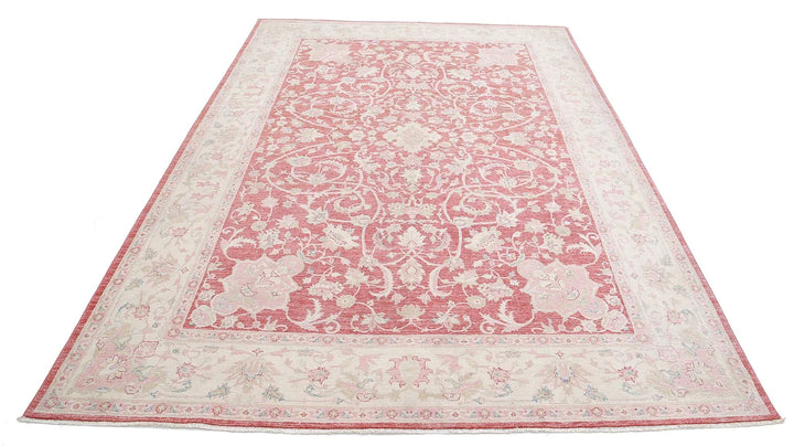 Afghan Ariana Rug 6' 10" x 10' 0" Hand-Knotted | No. AT34317