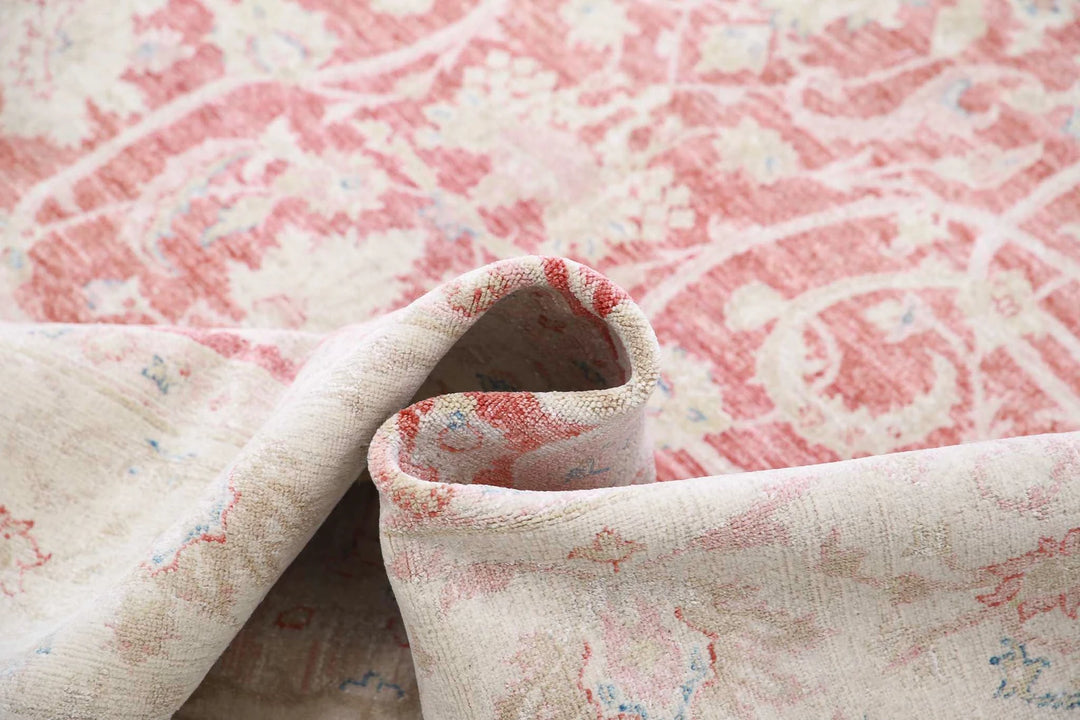 Afghan Ariana Rug 6' 10" x 10' 0" Hand-Knotted | No. AT34317