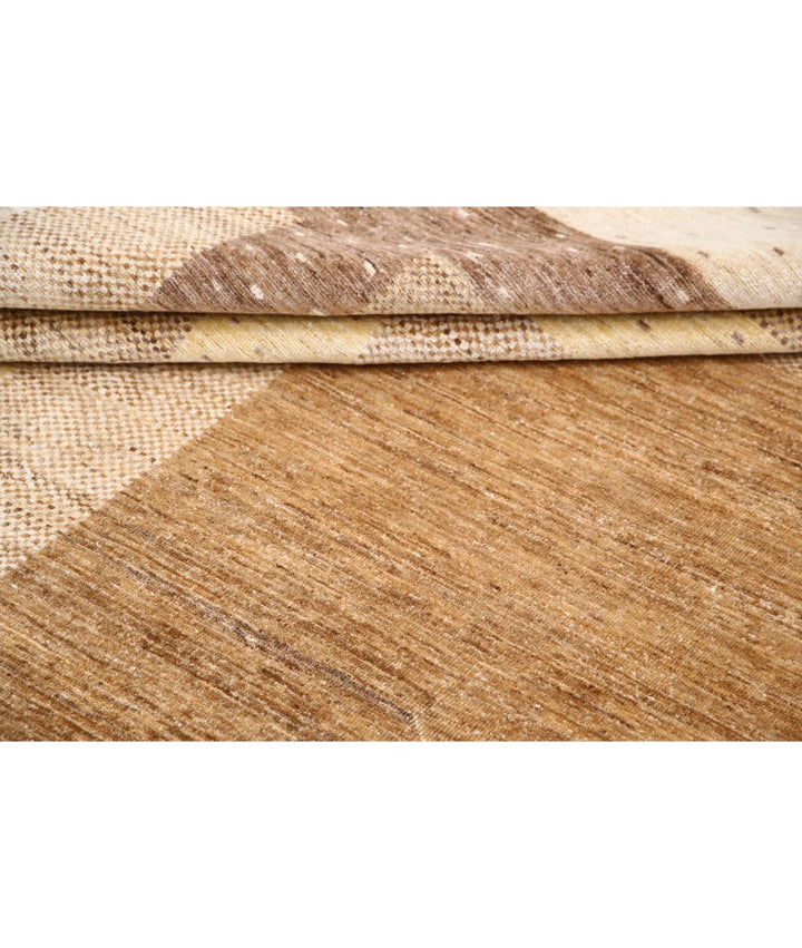 Afghan Gabbeh Rug 8' 8" x 11' 10" Hand-Knotted | No. AT34338