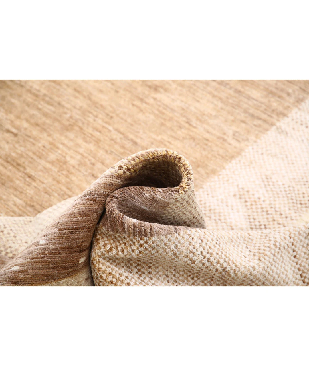 Afghan Gabbeh Rug 8' 8" x 11' 10" Hand-Knotted | No. AT34338