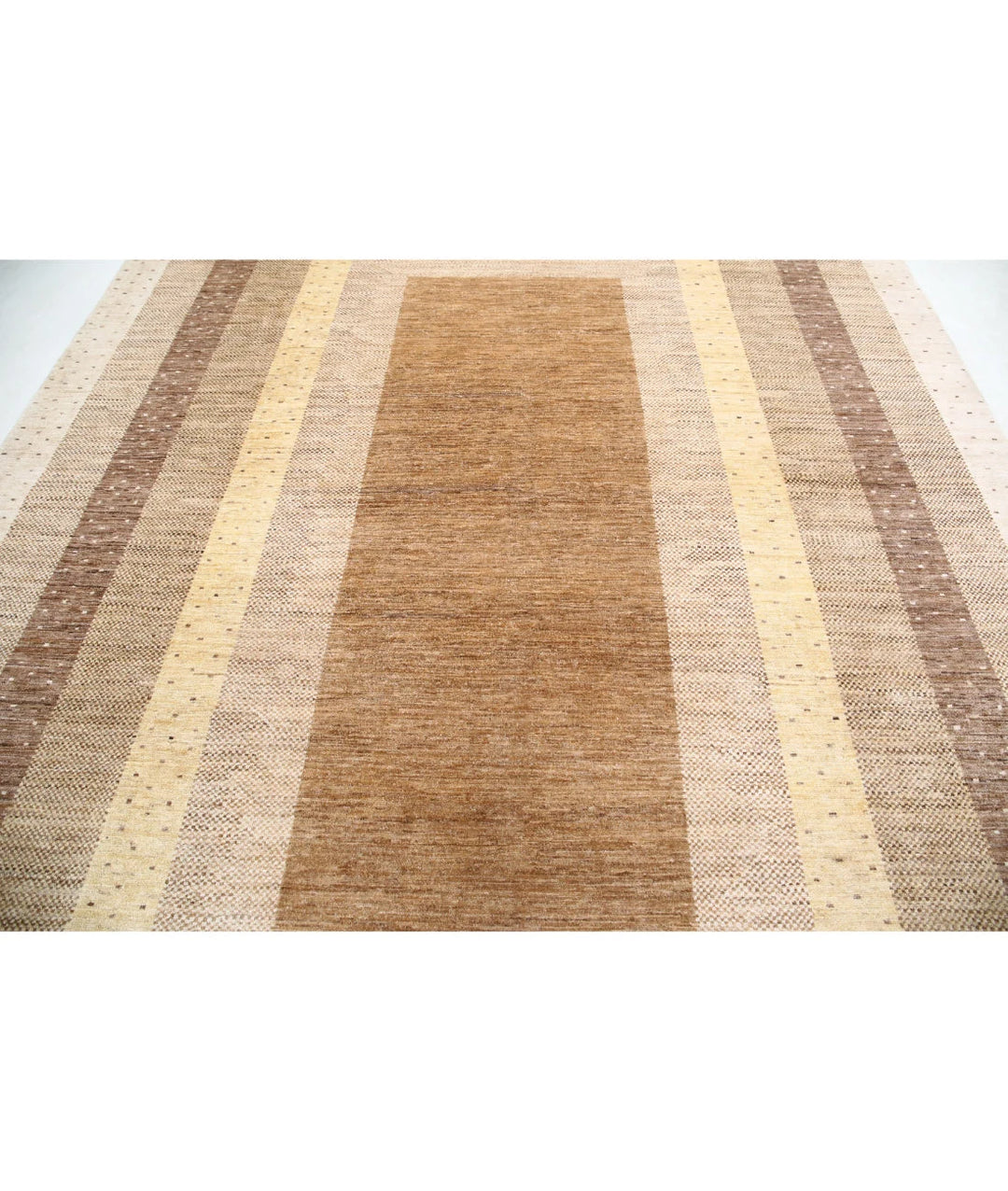Afghan Gabbeh Rug 8' 8" x 11' 10" Hand-Knotted | No. AT34338