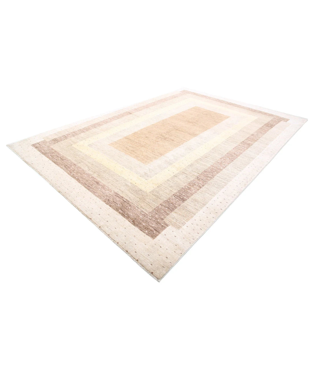Afghan Gabbeh Rug 8' 8" x 11' 10" Hand-Knotted | No. AT34338
