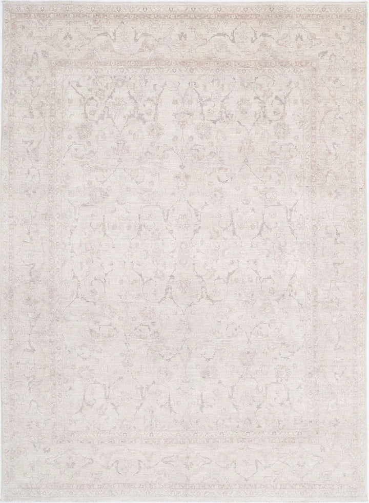 Afghan Serenity Rug 8' 10" x 12' 1" Hand-Knotted | No. AT34361