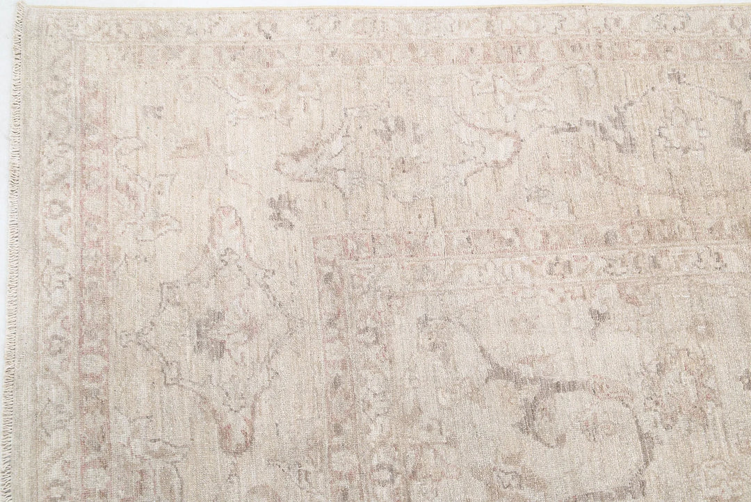 Afghan Serenity Rug 8' 10" x 12' 1" Hand-Knotted | No. AT34361