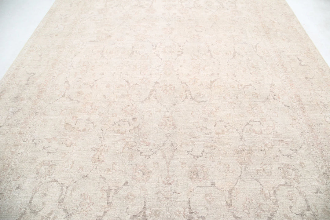 Afghan Serenity Rug 8' 10" x 12' 1" Hand-Knotted | No. AT34361