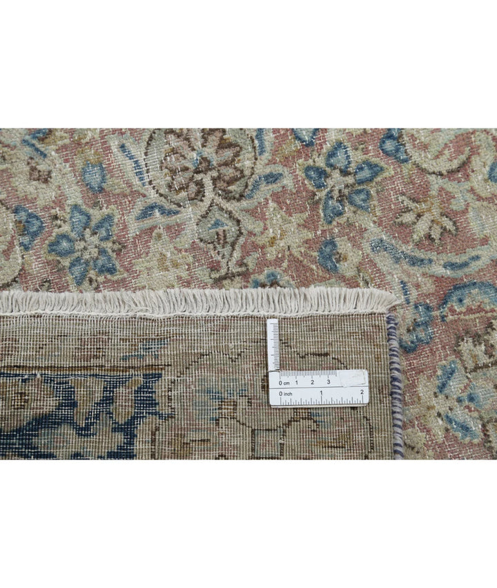 Persian Kerman Runner Rug 3' 8" x 9' 6" Hand-Knotted | No. AT34473